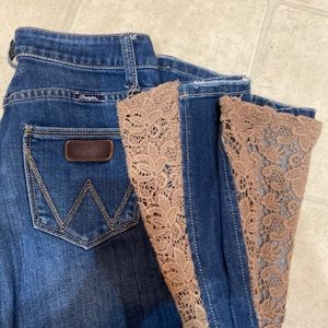 Wrangler Lace Flare Jeans